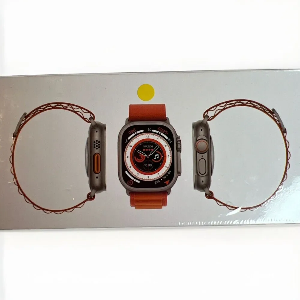 Smart Watch Starlight Sports Orange Band Waterproof, Heart‎ Rate, Bluetooth